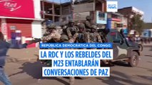 Los rebeldes del M23 se reunirán con el Gobierno congoleño para mantener conversaciones de paz el 18 de marzo