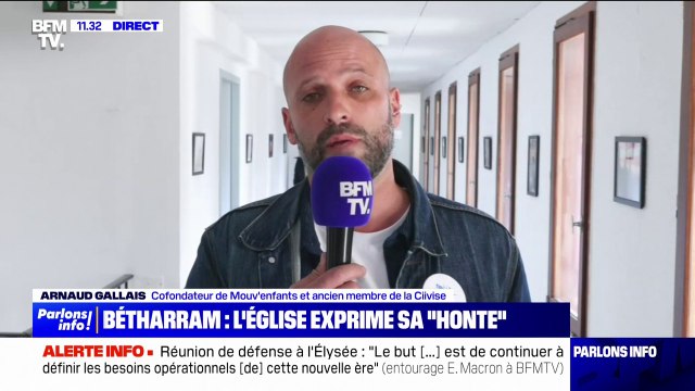 Ce sont des menteurs : Arnaud Gallais (cofondateur de Mouv'enfants) revient sur son interruption de la conférence de presse de l'évêque de Bayonne sur l'affaire Bétharram