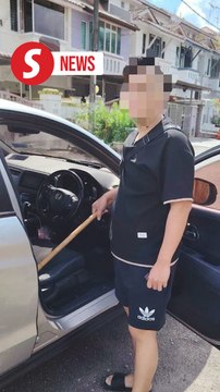Johor police nab road bully suspect