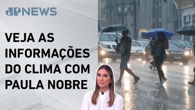 Regiões Sul e Sudeste devem ter chuva nesta quinta (13) | Previsão do Tempo