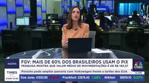 Mais de 60% dos brasileiros usam o Pix, aponta pesquisa da FGV; especialista comenta