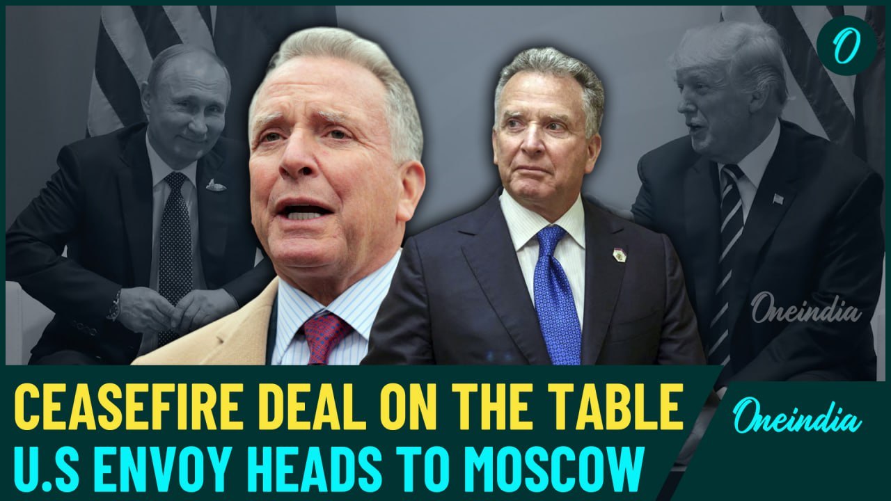 US Envoy Witkoff  to Visit Moscow | Ceasefire Talk Gain Momentum Amid Ukraine-Russia Tensions