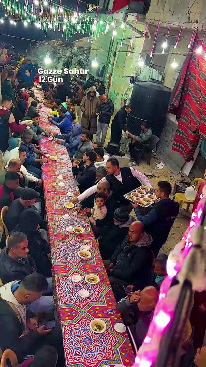 Gazze'de Sahur 😊