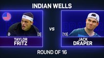 Draper shocks home favourite Fritz at Indian Wells