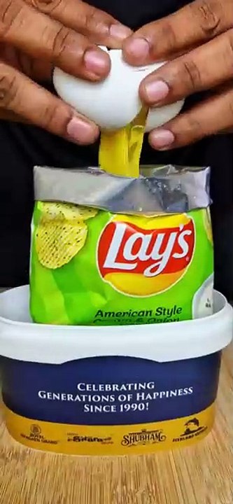 Egg lays rolls ASMR #Lays #Rolls #ASMR
