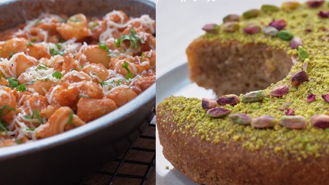 Khobzet fékia (gâteau aux fruits secs), Babboucha farcie - Chahwet Romdhan 3 Ep 13