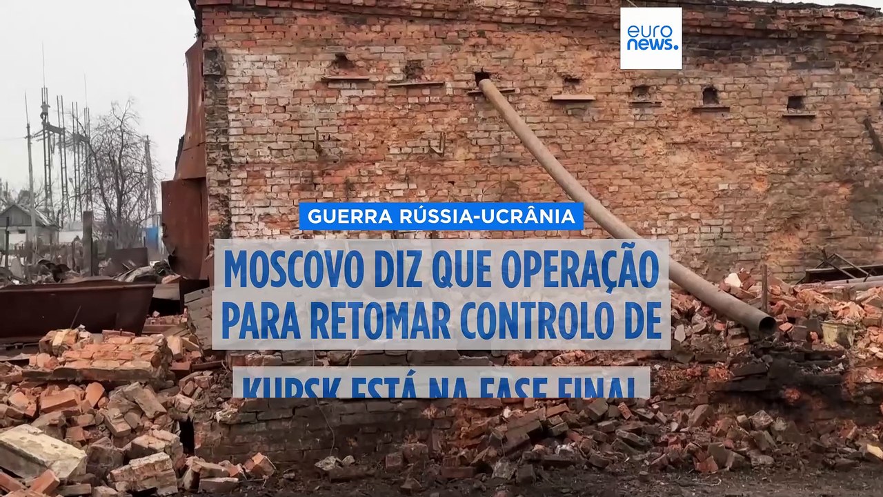 Negociadores dos EUA vão a Moscovo discutir cessar-fogo, Putin visitou tropas em Kursk