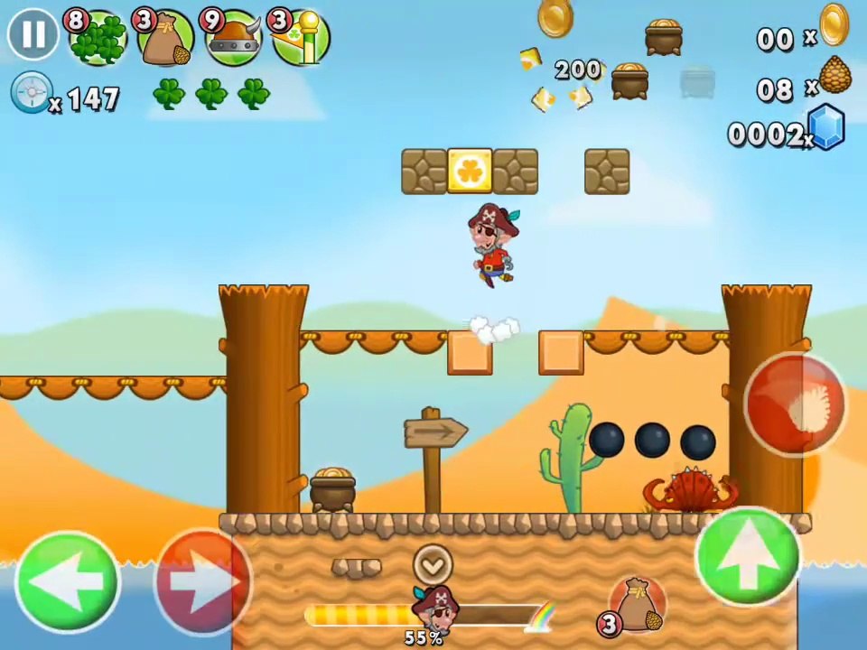 🍀 Lep’s World Walkthrough | World 7🌈