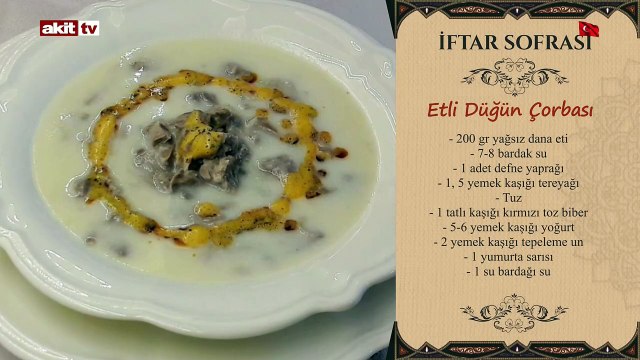 13 Ramazan 1446... Günün iftar menüsü