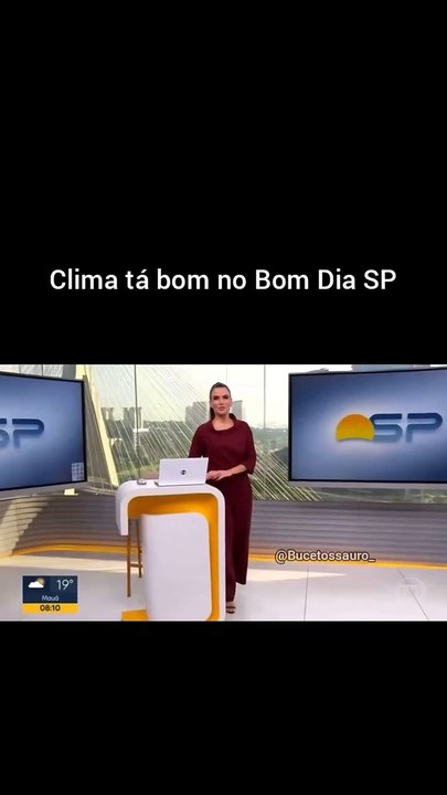 Climão no Bom Dia SP