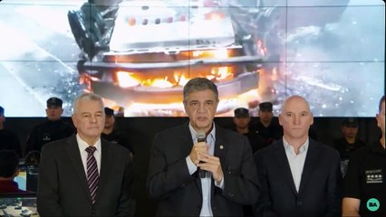 Jorge Macri: "Más de la mitad de los detenidos tiene graves antecedentes penales"