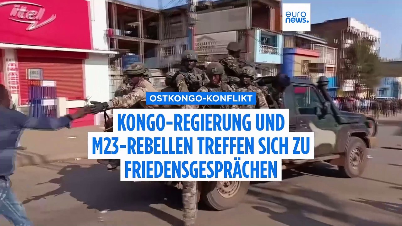 Friedensgespräche zwischen kongolesischer Regierung und M23-Rebellen erwartet