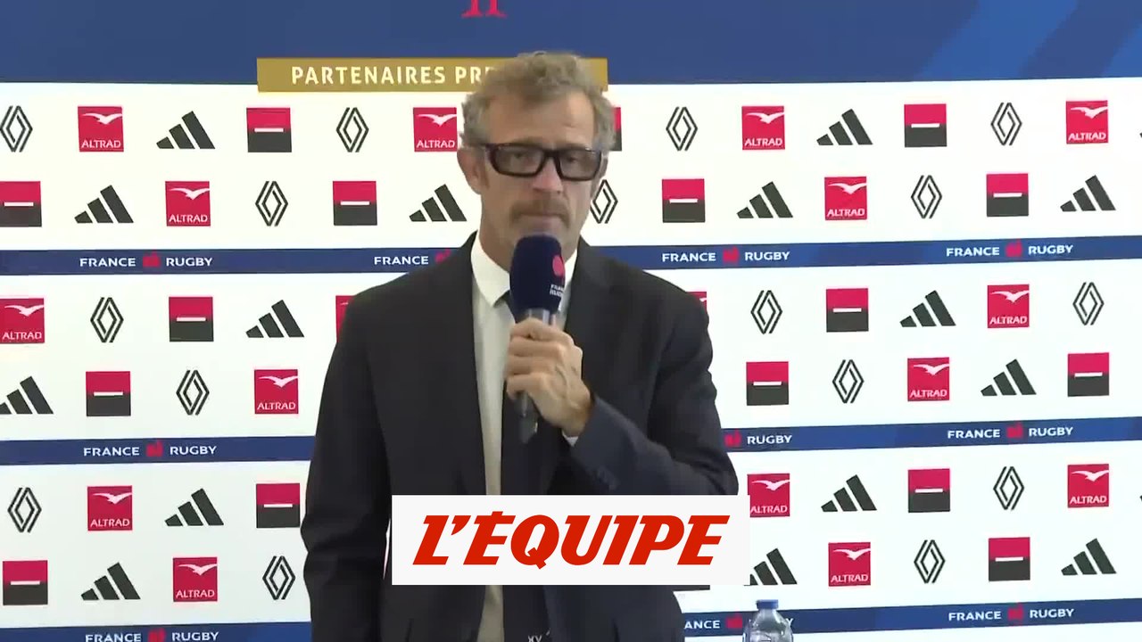 Galthié : «Antoine Dupont est avec nous mais il souffre» - Rugby - Tournoi - Bleus