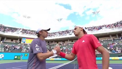 Francisco Cerúndolo venció 7-5, 6-3 al australiano Álex de Miñaur