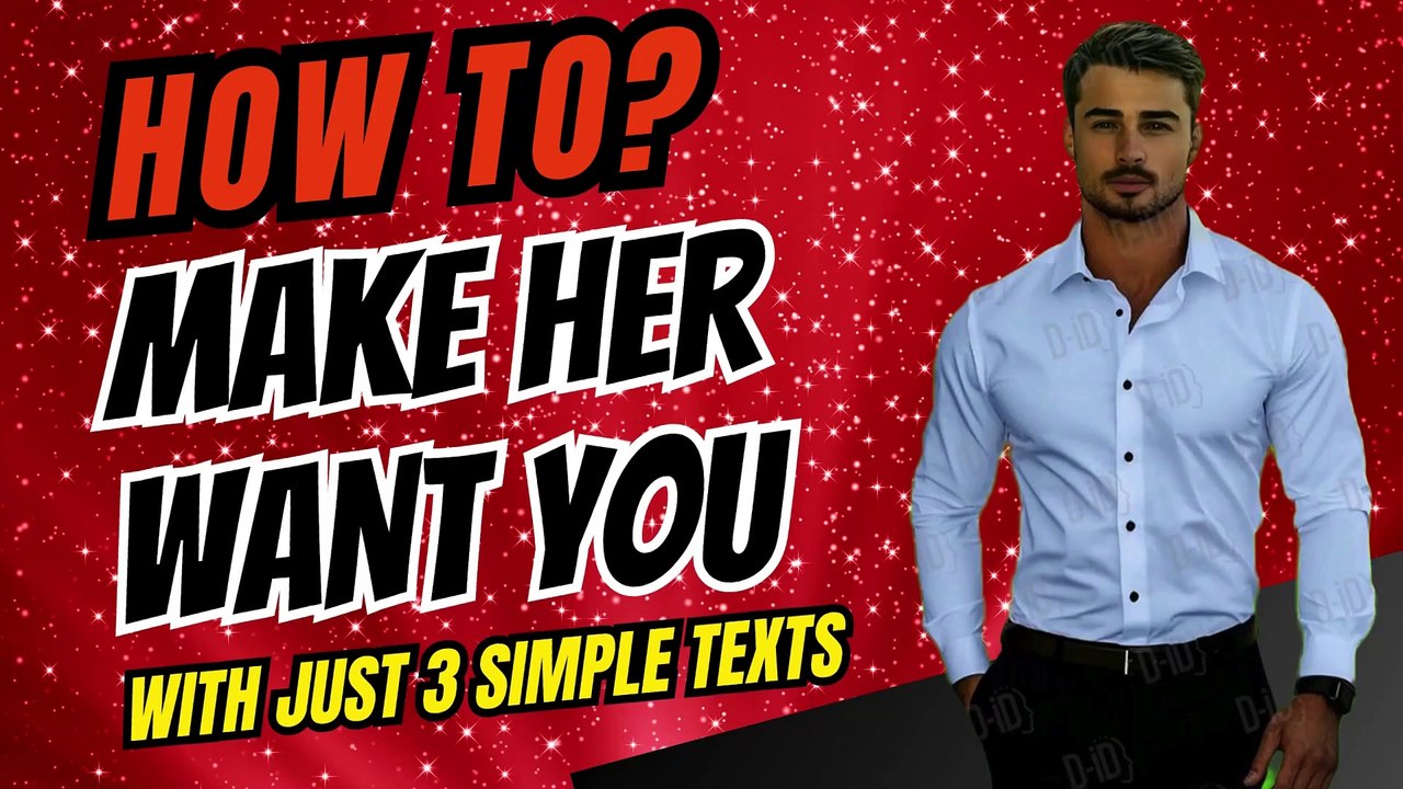 How to make her want you with just 3 simple texts