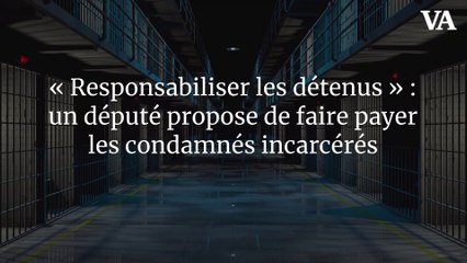 « Responsabiliser les détenus » : un député propose de faire payer les condamnés incarcérés