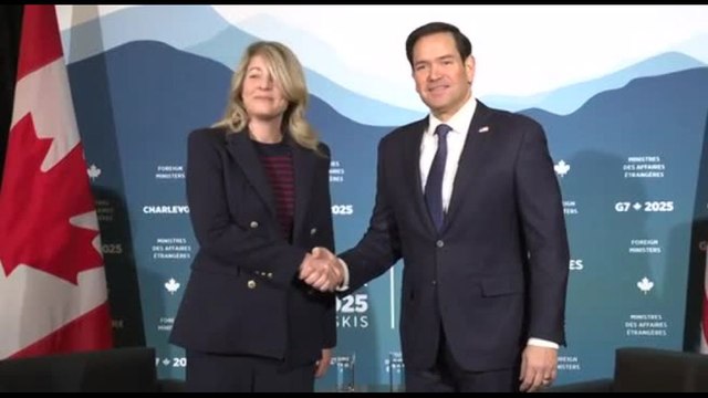 G7, Rubio incontra la canadese Melanie Joly