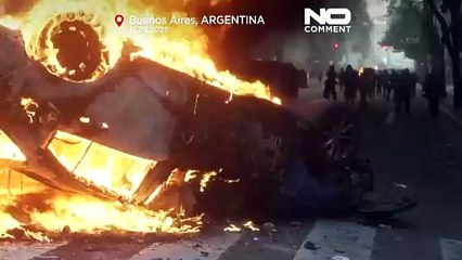 Proteste eskalieren in Buenos Aires aufgrund von Mileis Wirtschaftsreformen