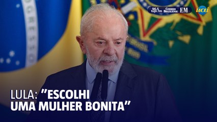Lula sobre Gleisi: "Escolhi uma mulher bonita"