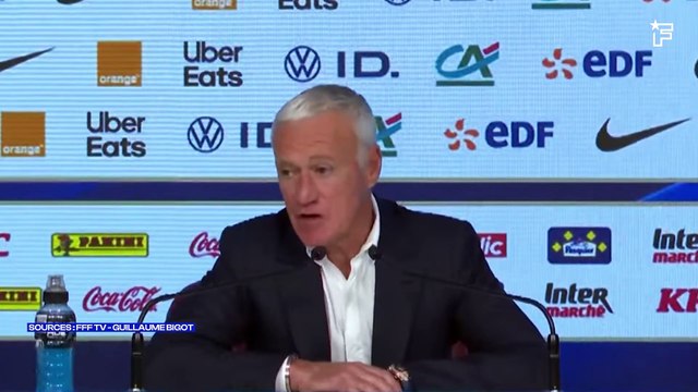 Didier Deschamps sur la sélection de Désiré Doué