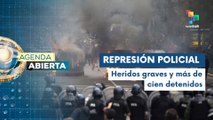 Fuerzas de seguridad de Argentina reprime a movilizados