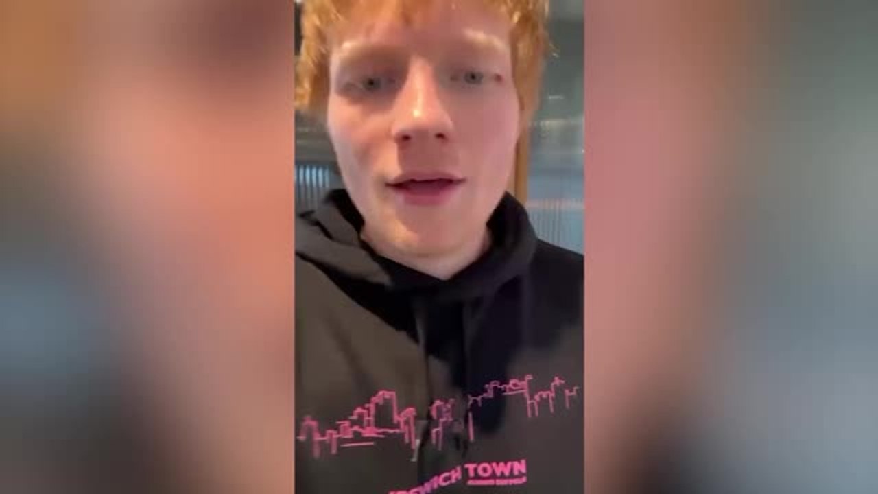 Ipswich - Ed Sheeran annonce l’arrivée de sa carte Panini édition limitée !