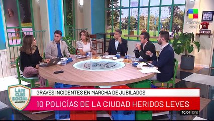 MARCHA DE JUBILADOS: caos, detenciones y polémica