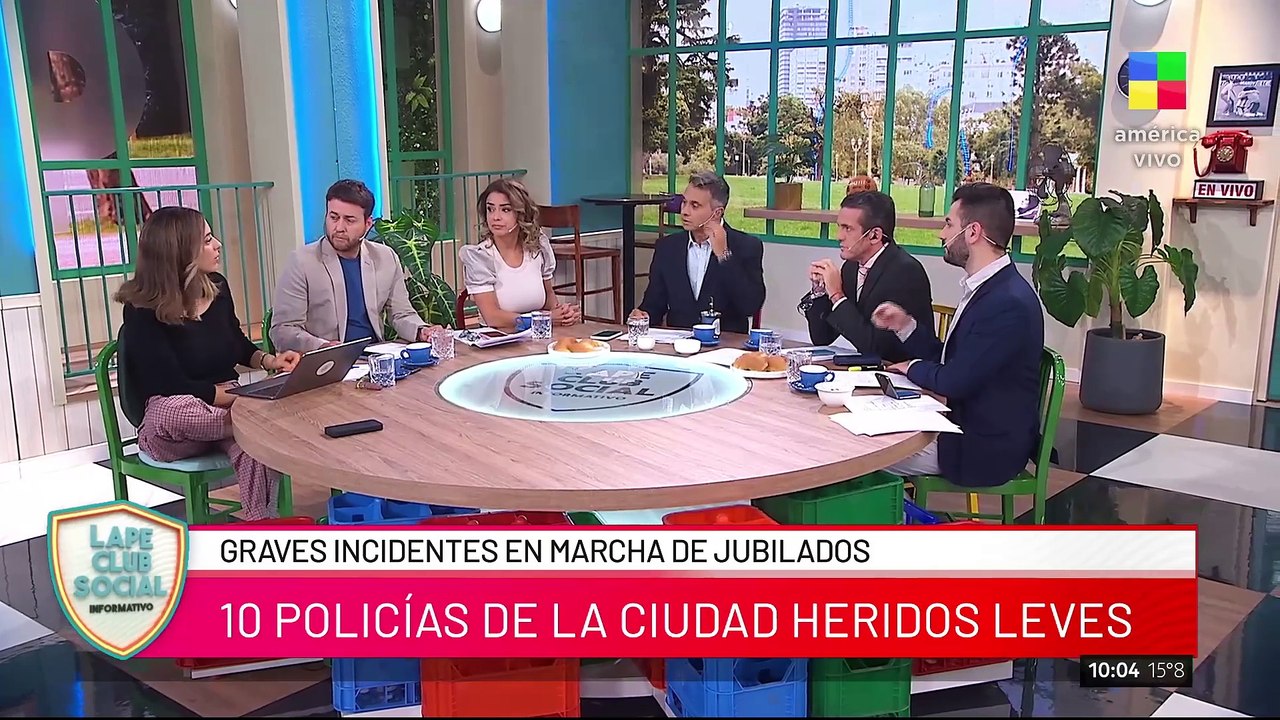 MARCHA DE JUBILADOS: caos, detenciones y polémica