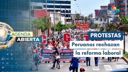 En Perú la CGTP convoca movilización contra reforma laboral