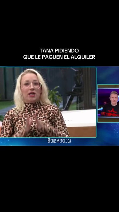 La Tana hizo un insólito pedido en la gala que generó reacciones en sus compañeros y hasta en Santiago del Moro. Mirala.La Tana hizo un insólito pedido en la gala que generó reacciones en sus compañeros y hasta en Santiago del Moro. Mirala.