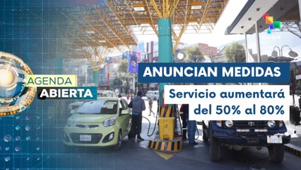 Pdte. Arce anuncia 10 medidas para distribución de combustibles