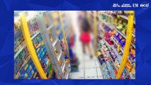 Homem é preso após agredir e dar socos na namorada em supermercado