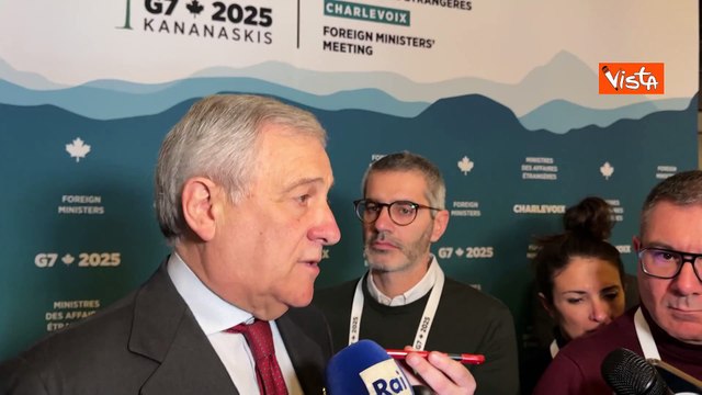 Tajani al G7 Canada: Italia non ? favorevole a invio di truppe Nato o Ue in Ucraina