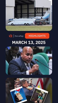 Today's headlines: Rodrigo Duterte, Bato dela Rosa, Bong Go | The wRap | March 13, 2025