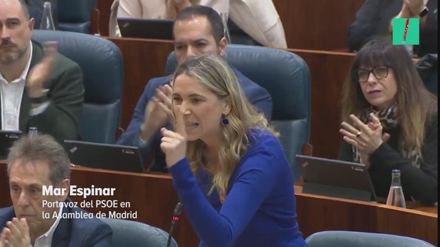 Mar Espinar, portavoz del PSOE en la Asamblea de Madrid: Señora Ayuso, mientras miles de personas morían, su hermano y su novio se forraron .
