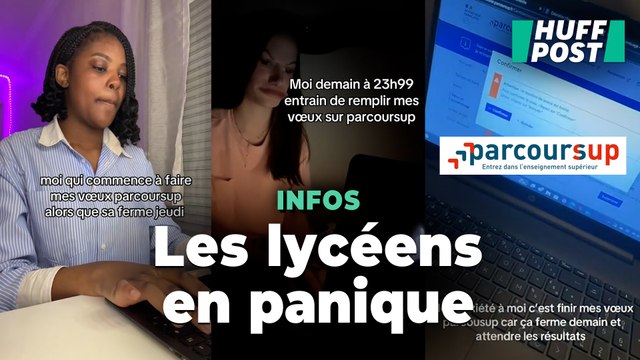 Juste avant la fermeture des vœux Parcoursup, ces lycéens ne cachent pas leur anxiété