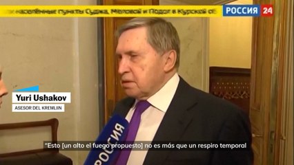 Rusia quiere negociar una paz duradera y no un alto el fuego temporal