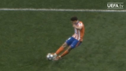 La imagen que vio la UEFA para anular el penalti de Julián Álvarez contra el Real Madrid