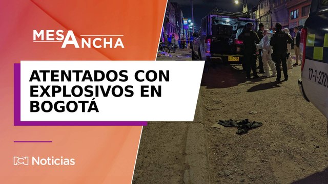 ¿Qué está pasando con la seguridad en Bogotá tras recientes atentados con explosivos?