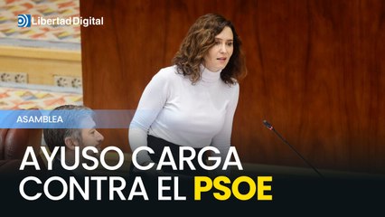Ayuso acusa a Pedro Sánchez de tener "130.000 muertos sobre los hombros"