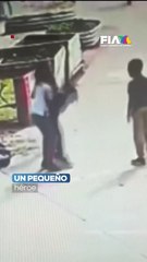VIDEO: ¡Se ahogaba! Niño de 9 años salvó a su amigo con la maniobra de Heimlich