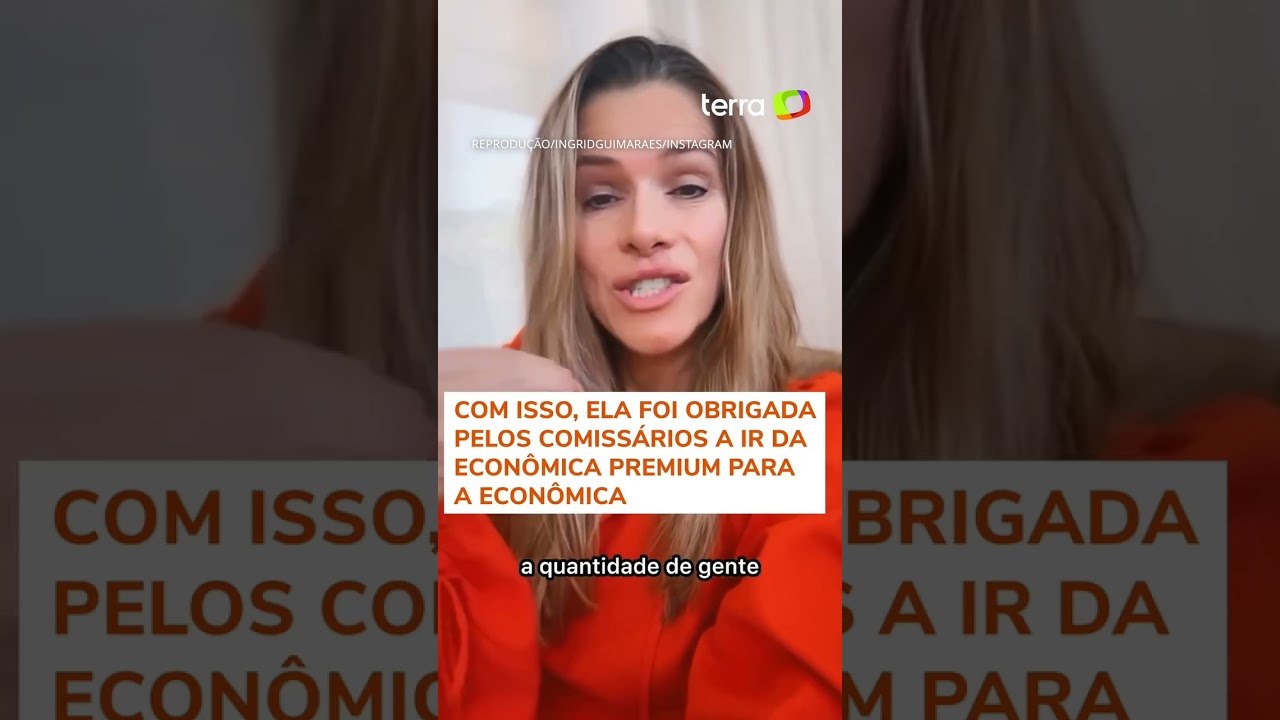 Ingrid Guimarães agradece apoio de brasileiros após desrespeito em voo