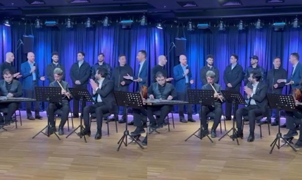 Bilal Erdoğan, sahurda sahneye çıkıp şarkı söyledi