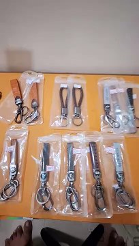 Premium Car Logo Stainless Steel Key Ring – Anti-Rust & Durable!