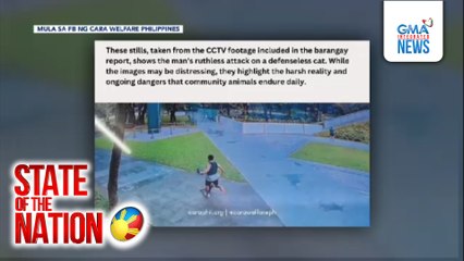 Chinese national na nanipa ng pusa sa Makati, nabistong overstaying na; ipapa-deport | SONA