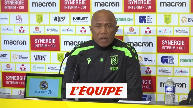 Kombouaré : « Lille ne méritait pas de sortir en Ligue des champions » - Foot - L1 - Nantes