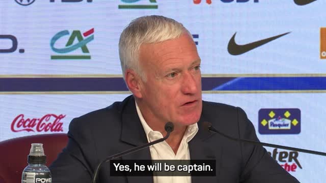 Deschamps confirms Mbappe as captain after France recall