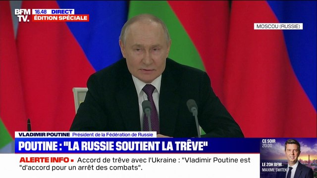 Vladimir Poutine: Peut-être devrais-je faire un appel téléphonique avec Donald Trump pour discuter