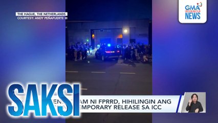 Defense team ni FPRRD, hihilingin ang kanyang temporary release sa ICC | Saksi