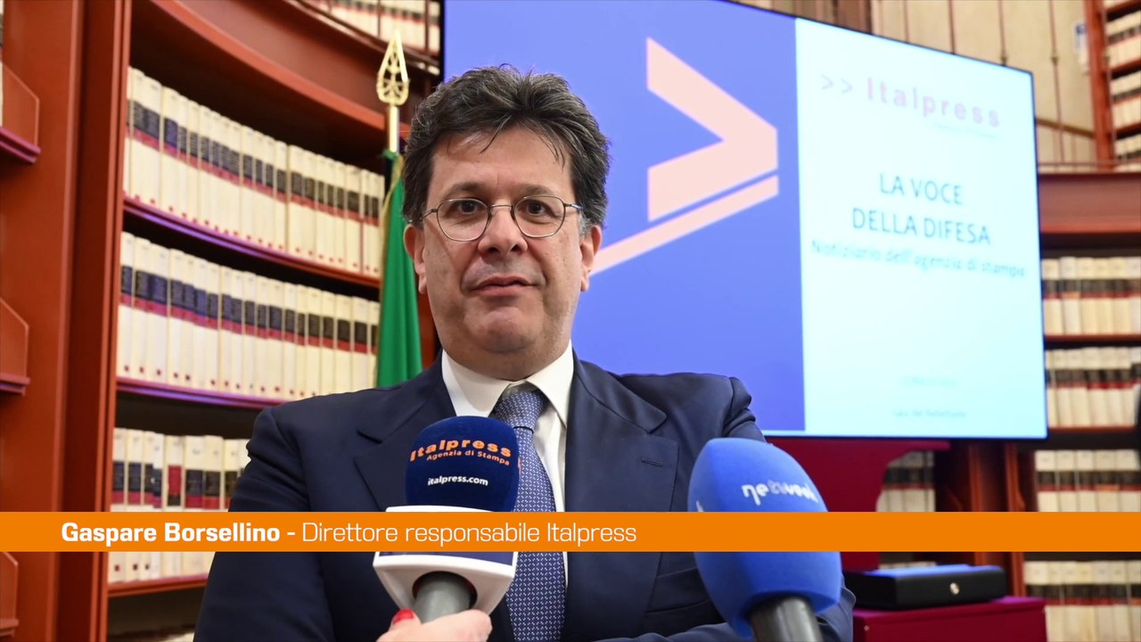 Borsellino "Notiziario Italpress sulla Difesa per informare cittadini"